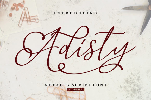 Adisty: A Timeless Handwritten Font for Editorial Design