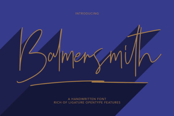 Balmersmith: The Font That Elevates Your Brand