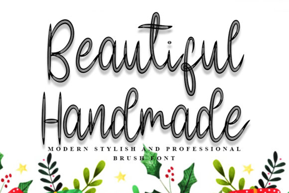 Beautiful Handmade: A Script Font for Web Design and Brand Identity