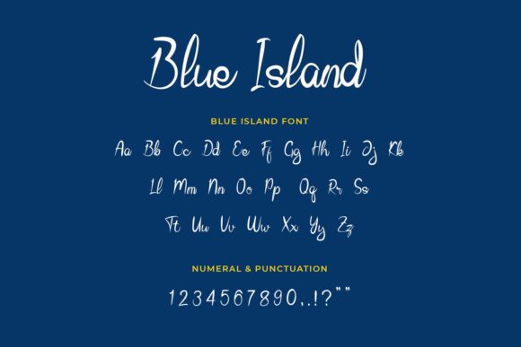 Blue Island: A Script Font That Adds Personality to Web Design