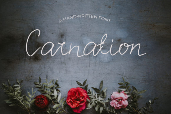 Carnation: A Delicate Script Font for Editorial Elegance
