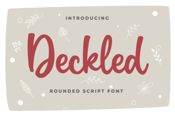 Deckled: A Handwritten Font That Elevates Brand Design