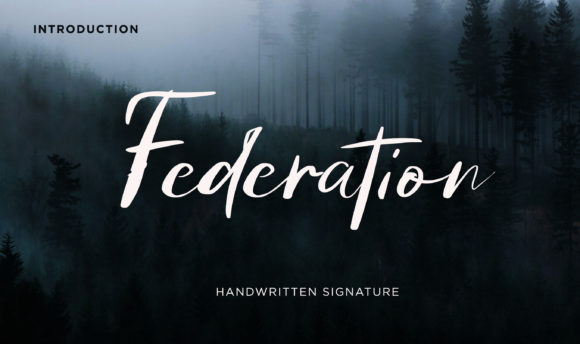 Federation: A Versatile Handwritten Font for Digital Design