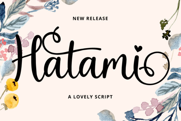 Hitami: A Script Font for Elegant Web Design