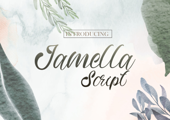 Jamella: A Delicate Handwritten Font for Elegant Branding