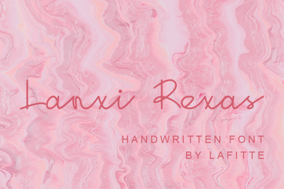 Lanxi Rexas: A Handwritten Font for Modern Digital Campaigns