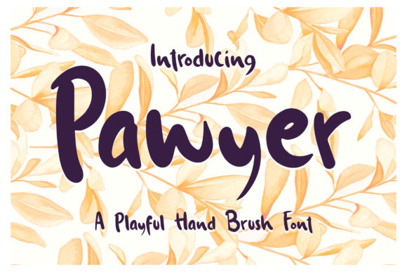 Pawyer: The Handwritten Font That Elevates Your Brand