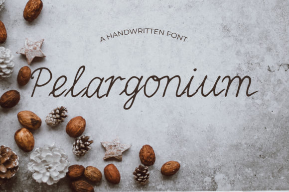 Pelargonium: A Timeless Script Font for Web Design