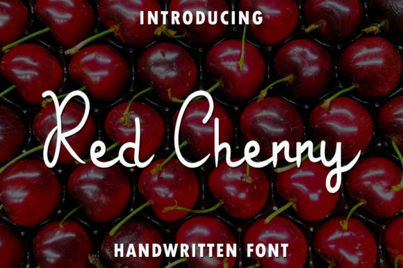 Red Cherry: A Font That Adds Elegance to Every Craft Project
