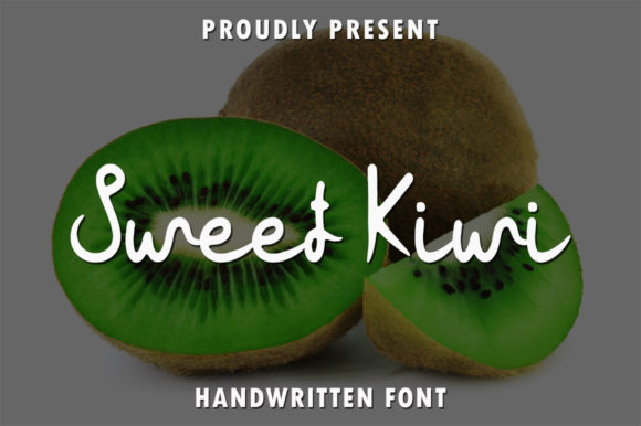 Sweet Kiwi: A Handwritten Font for Editorial Design