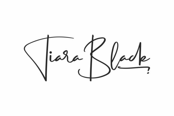 Tiara Black: A Font That Speaks in Style