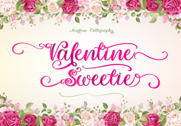 Valentine Sweetie: A Timeless Script Font for Editorial Design
