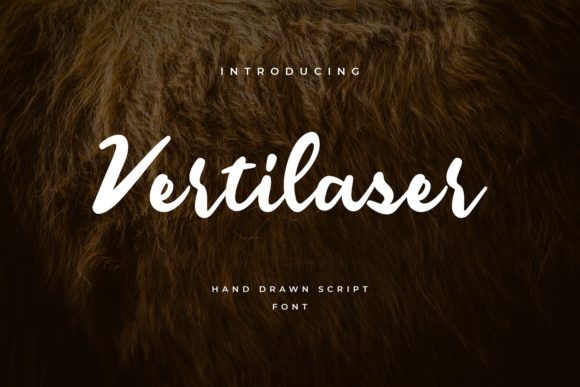 Vertilaser: A Script Font for Elegant Web Design