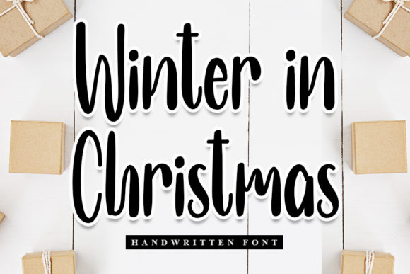 Winter in Christmas: A Script Font for Web Design
