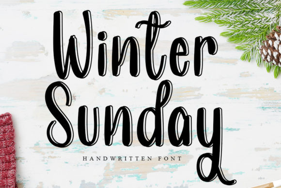Winter Sunday: A Script Font That Elevates Digital Branding